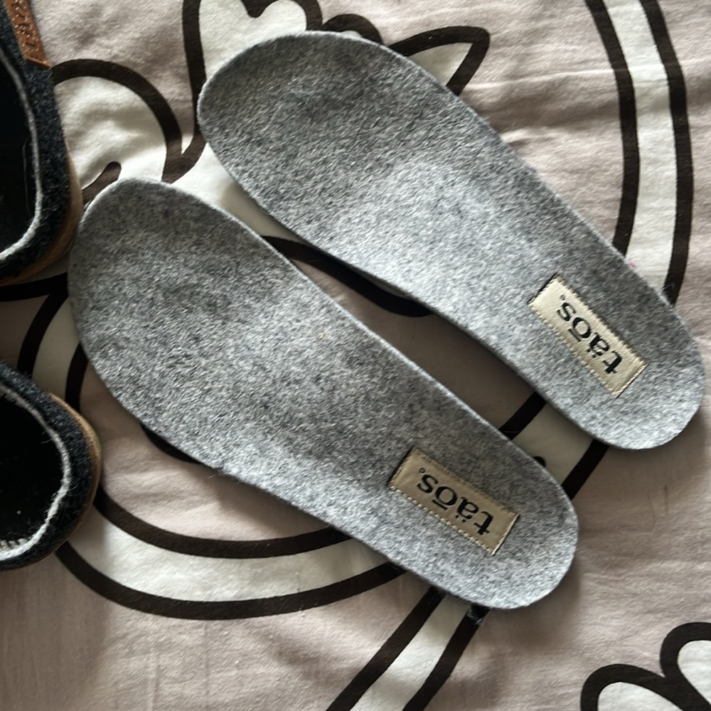Taos Woolness wool clogs slides size EU 37 US 6-6.5 - Picture 5 of 11